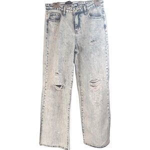 NWOT BP Distressed Wide Leg Jeans Size 29